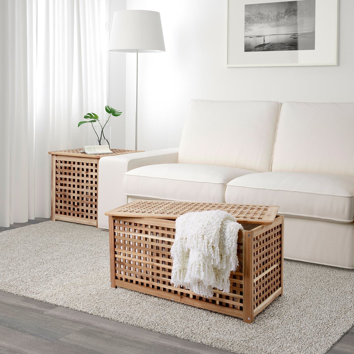 HOL Storage table - acacia 98x50 cm — image 3