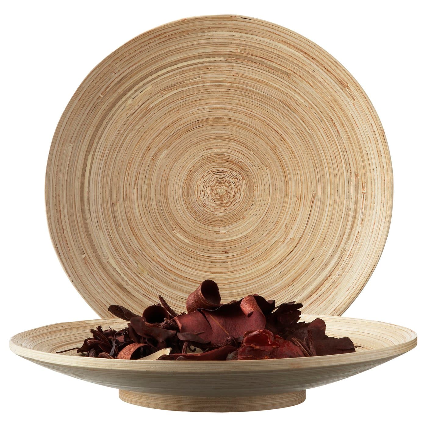HULTET Decoration dish - bamboo 30 cm — image 2