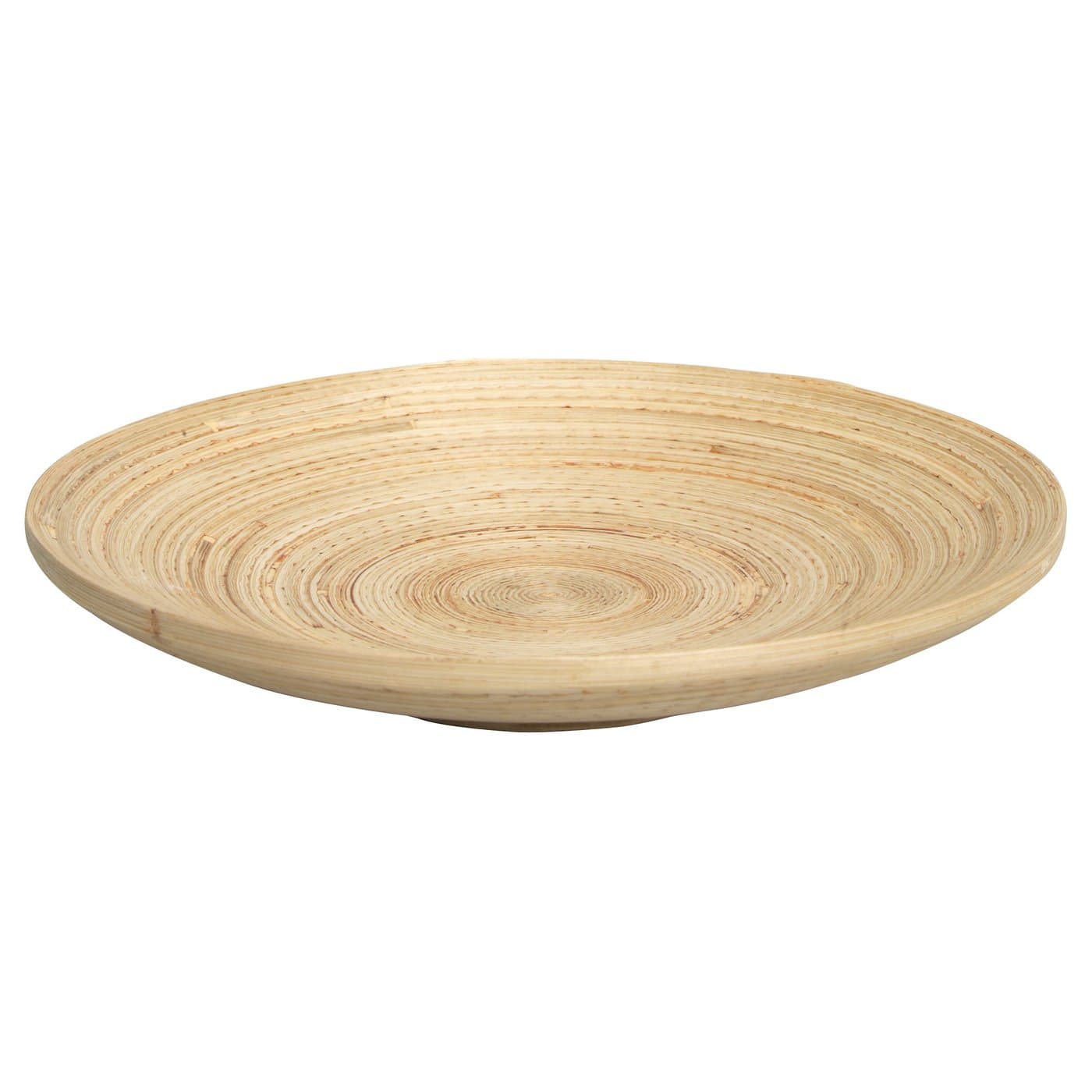 HULTET Decoration dish - bamboo 30 cm — image 1