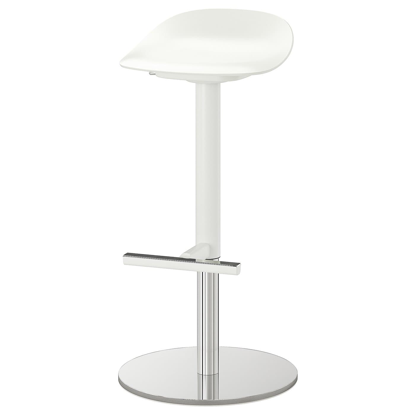 JANINGE Bar stool - white 76 cm — image 1