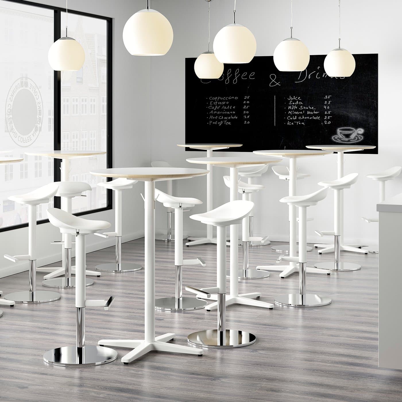 JANINGE Bar stool - white 76 cm — image 5