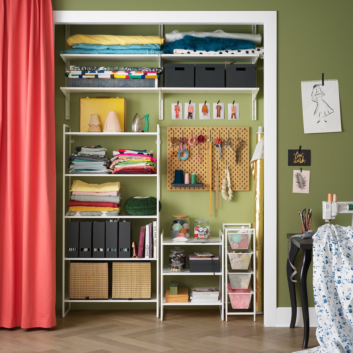JONAXEL Shelving unit - white 80x38x160 cm — image 2