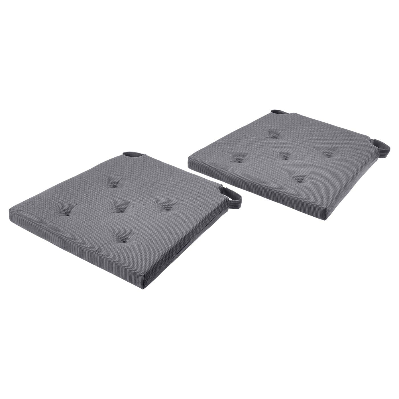 grey 42/35x40x4 cm (set of 2)