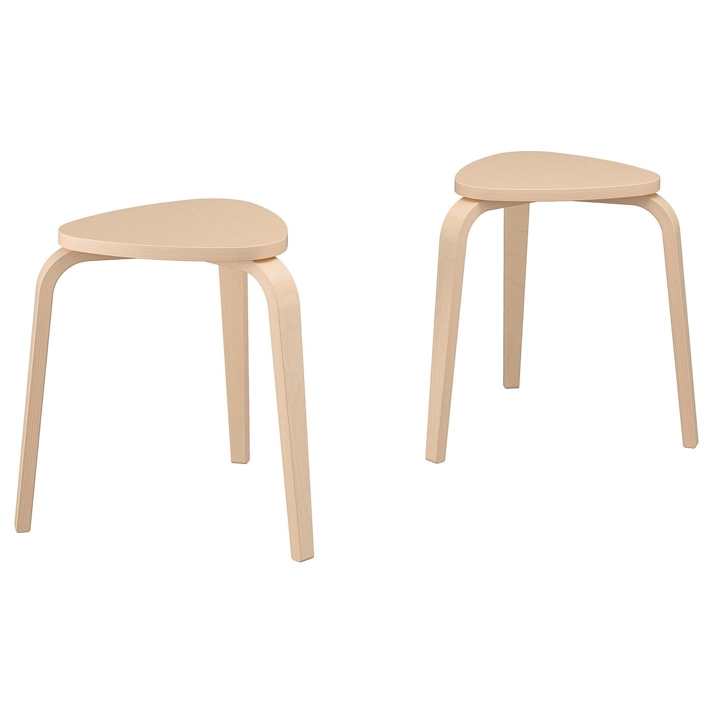 KYRRE Stool, set of 2 - birch — image 1