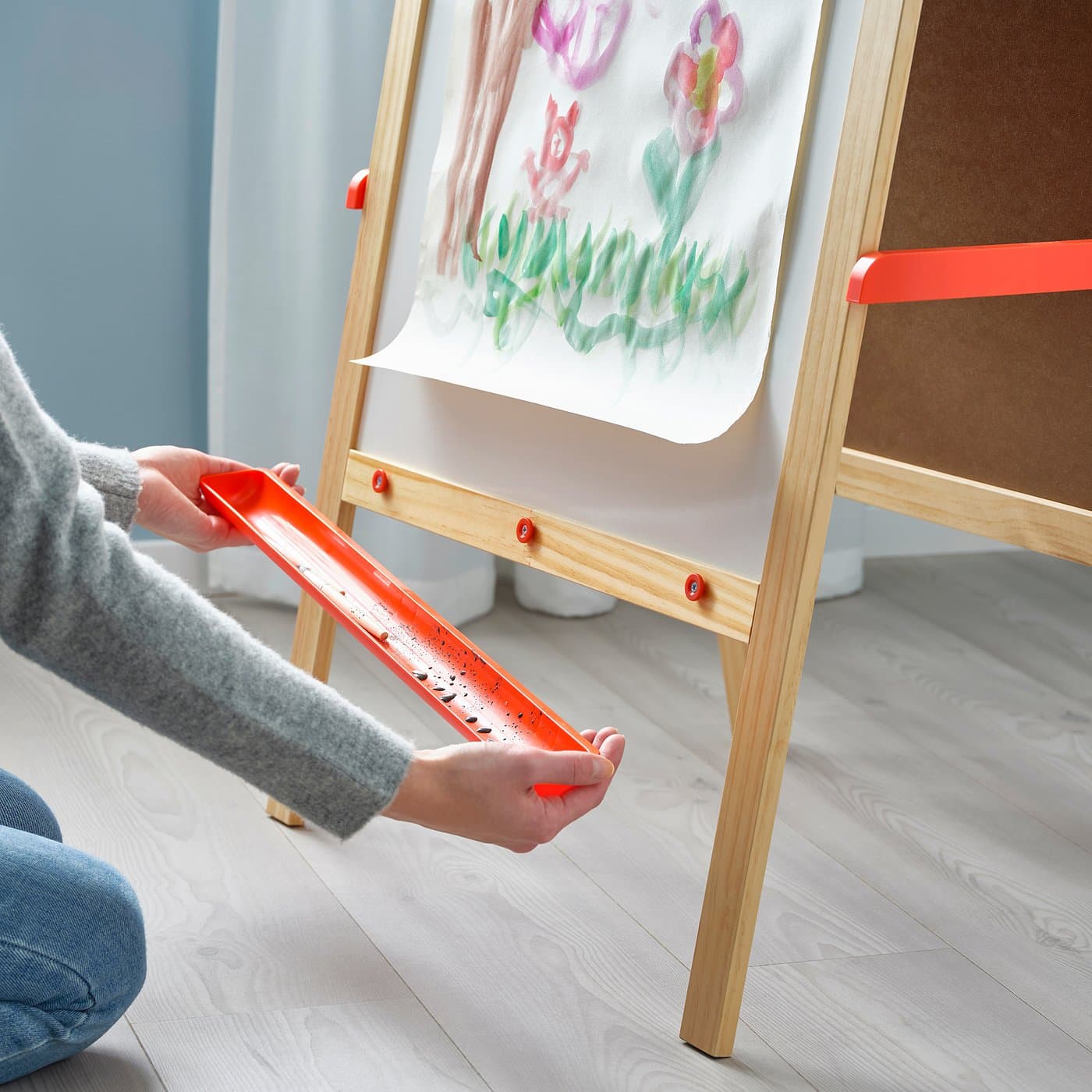 MÅLA Easel - softwood — image 4