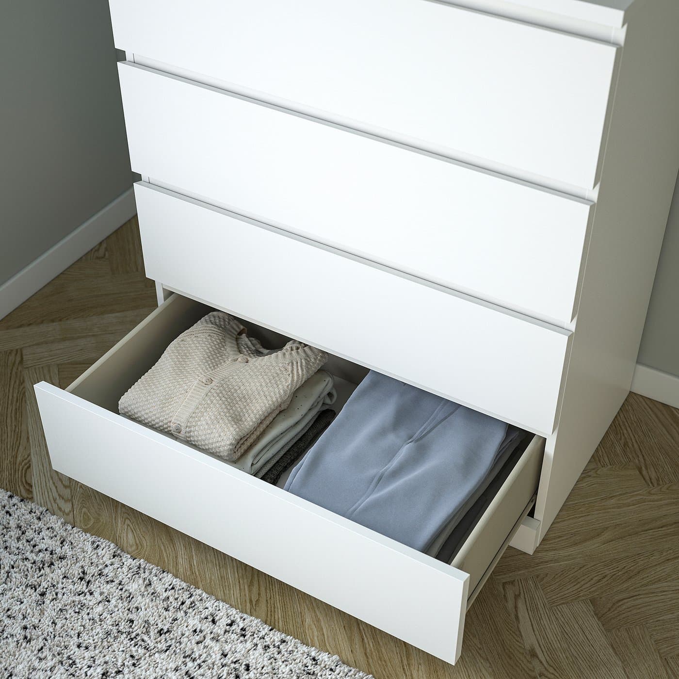 MALM Chest of 4 drawers — image 9