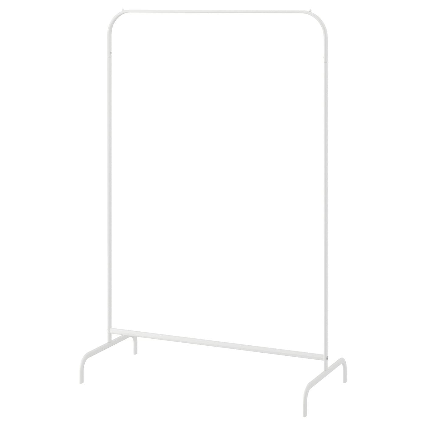 MULIG Clothes rack - white 99x152 cm