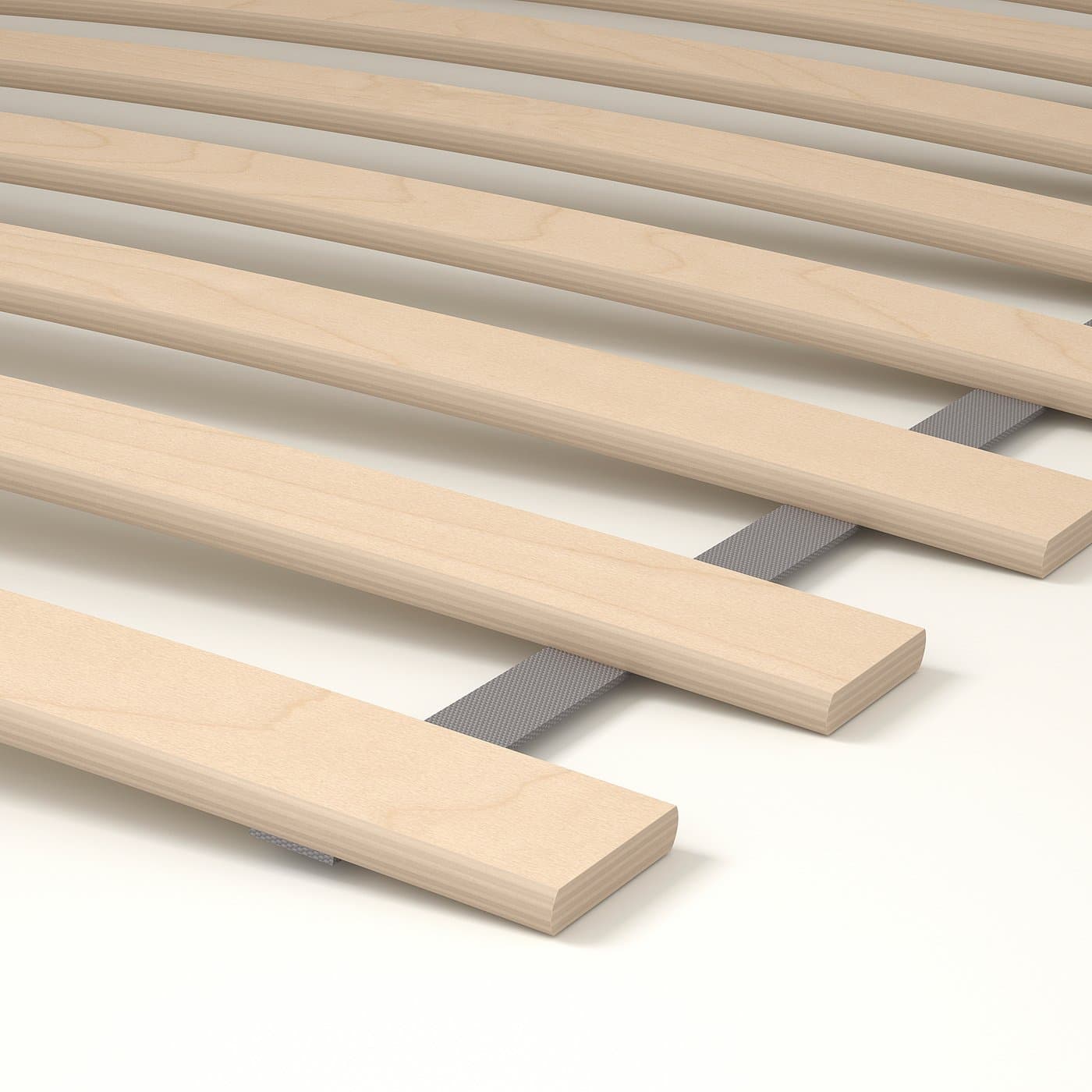 NESTTUN Bed frame - white/Luröy 150x200 cm — image 3