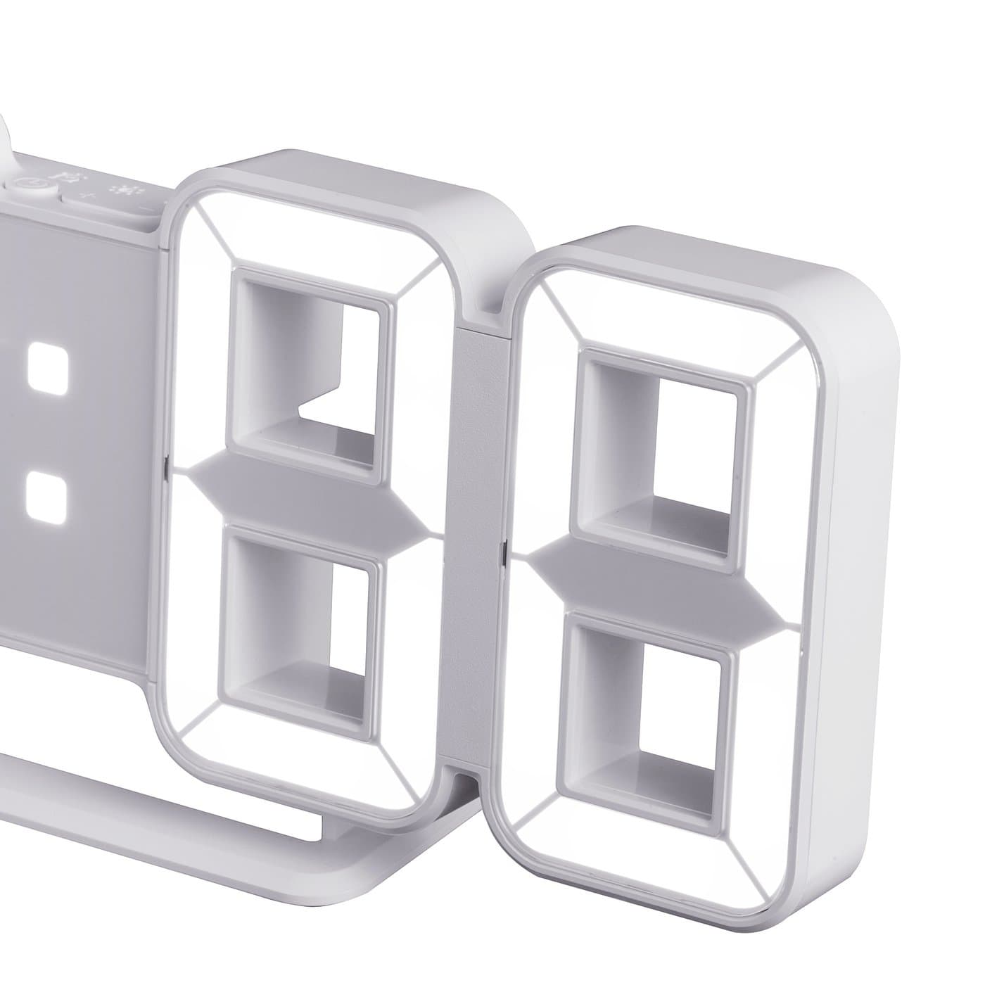 NOLLÅTTA Alarm clock - white — image 2