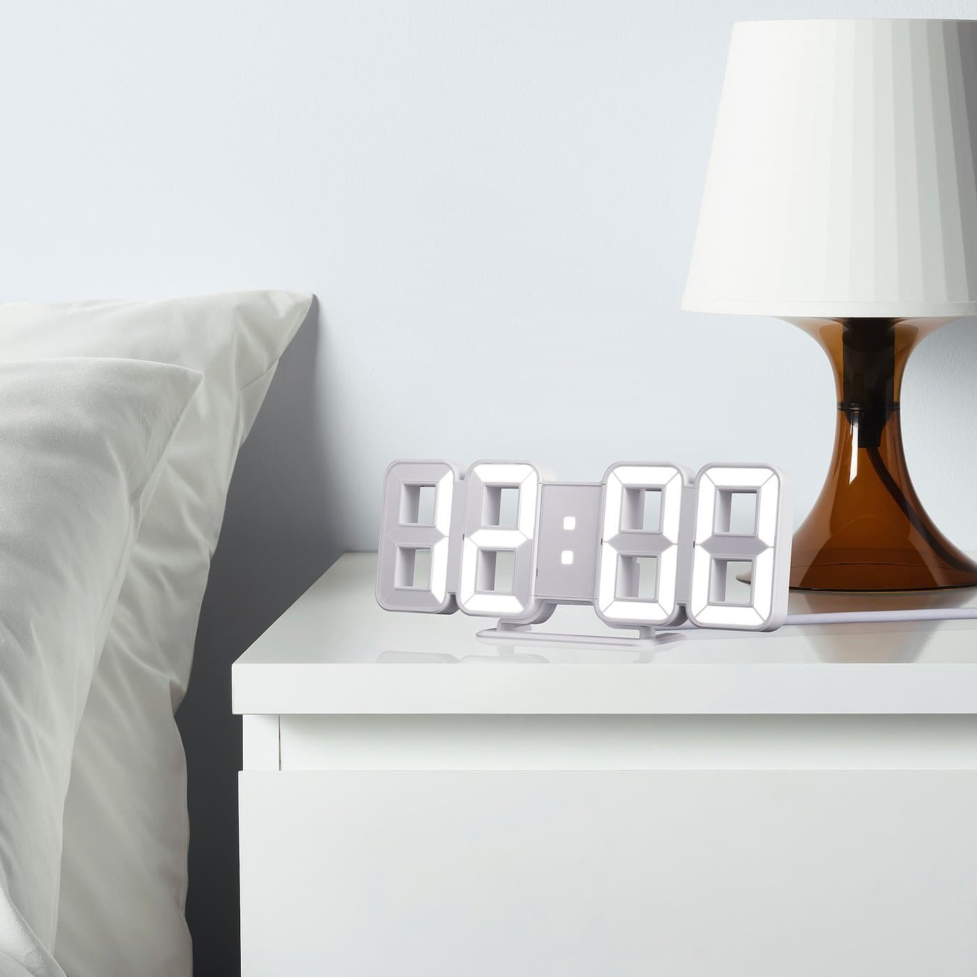 NOLLÅTTA Alarm clock - white — image 5