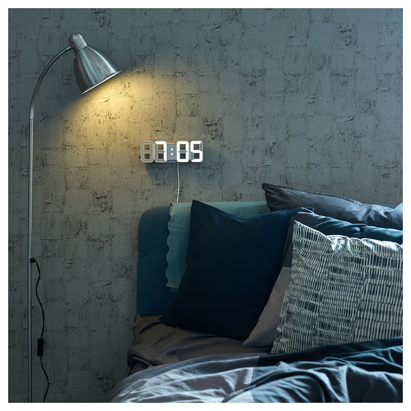 NOLLÅTTA Alarm clock - white — image 4