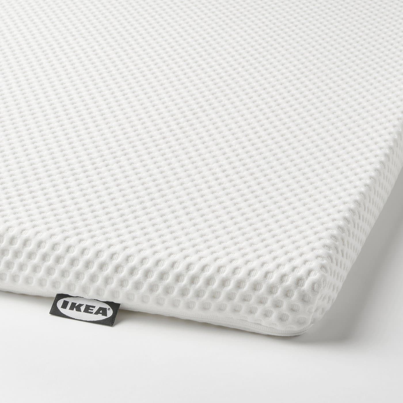 NORDBERGET Mattress pad - white 150x200 cm — image 3