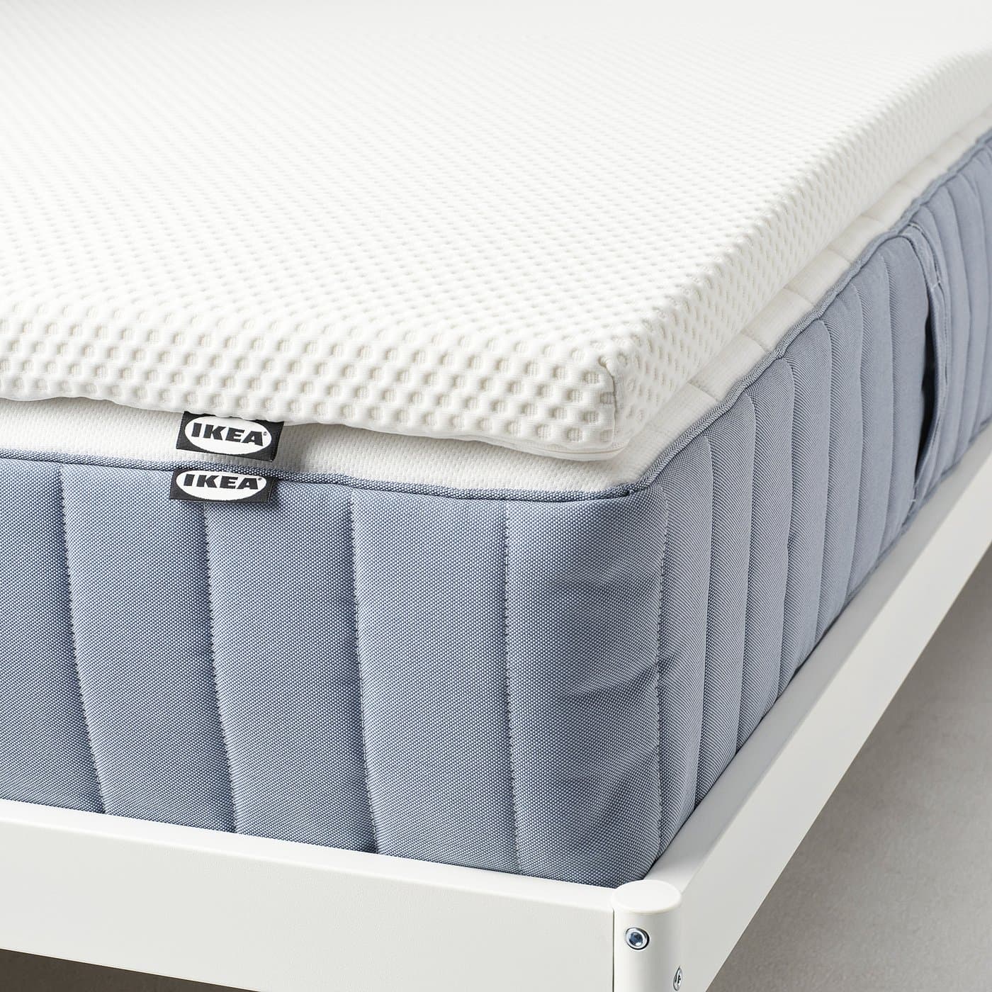 NORDBERGET Mattress pad - white 150x200 cm — image 5