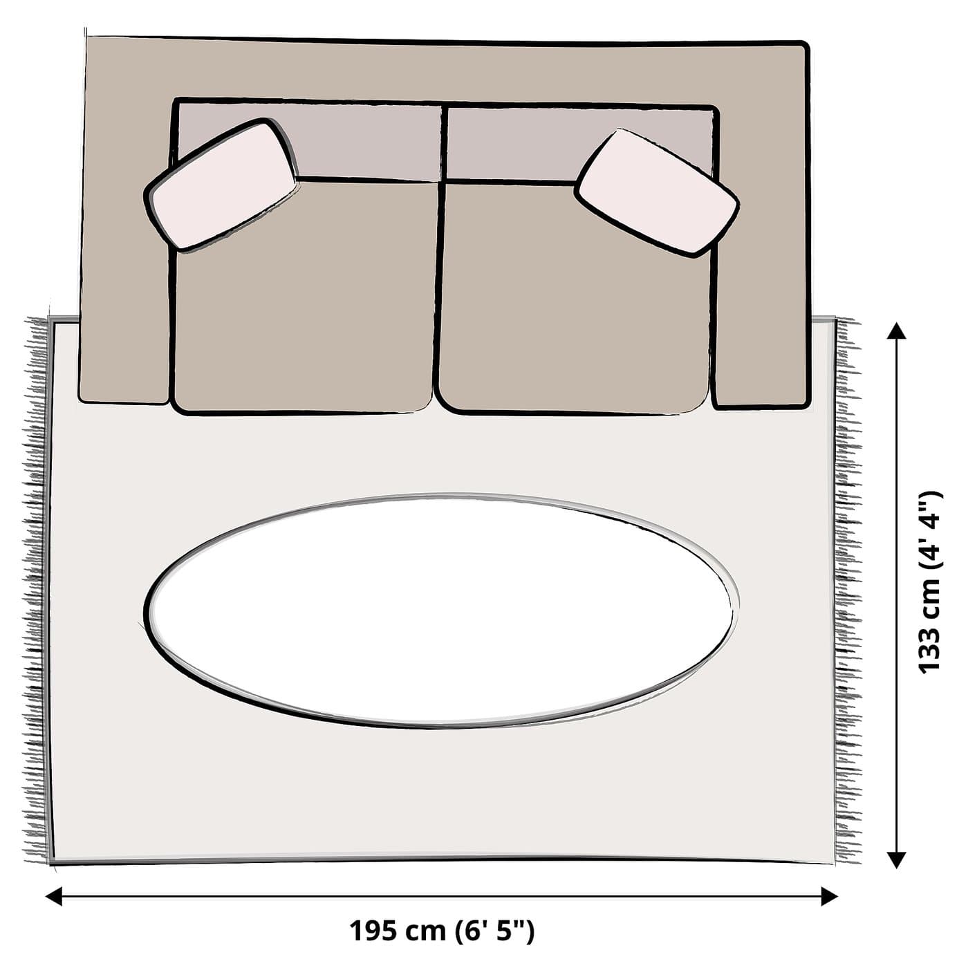 STOENSE Rug, low pile — image 7