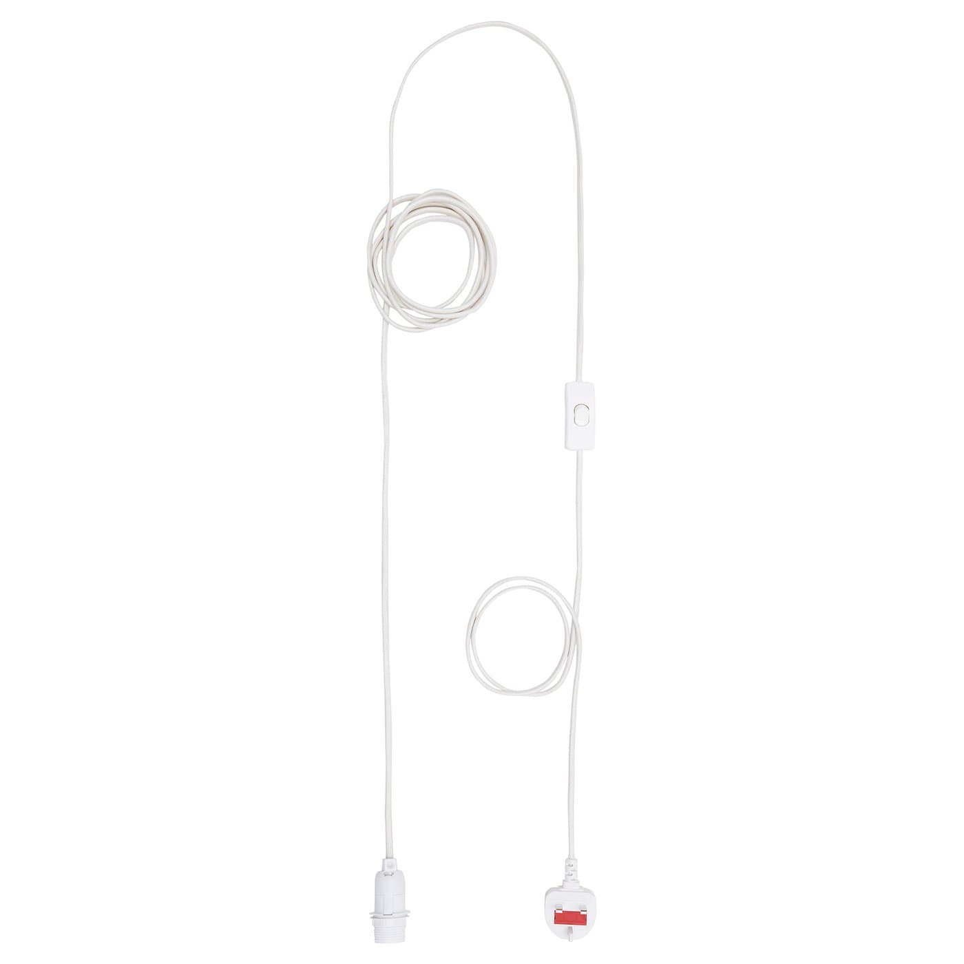 STRÅLA Cord set - white 4 m — image 1