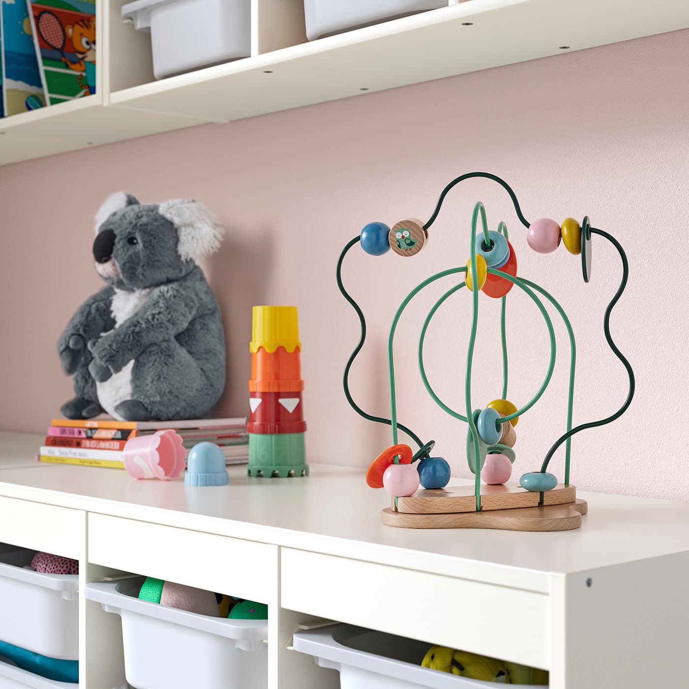 UPPSTÅ Bead maze - multicolour — image 5
