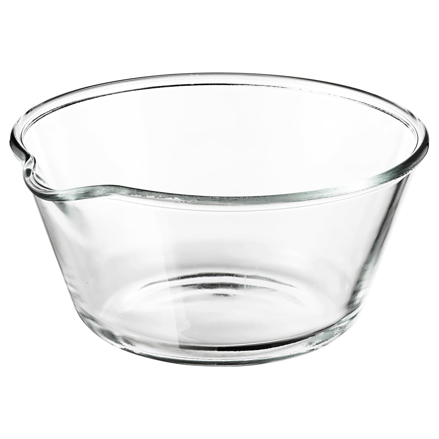 VARDAGEN Bowl - clear glass 26 cm — image 1
