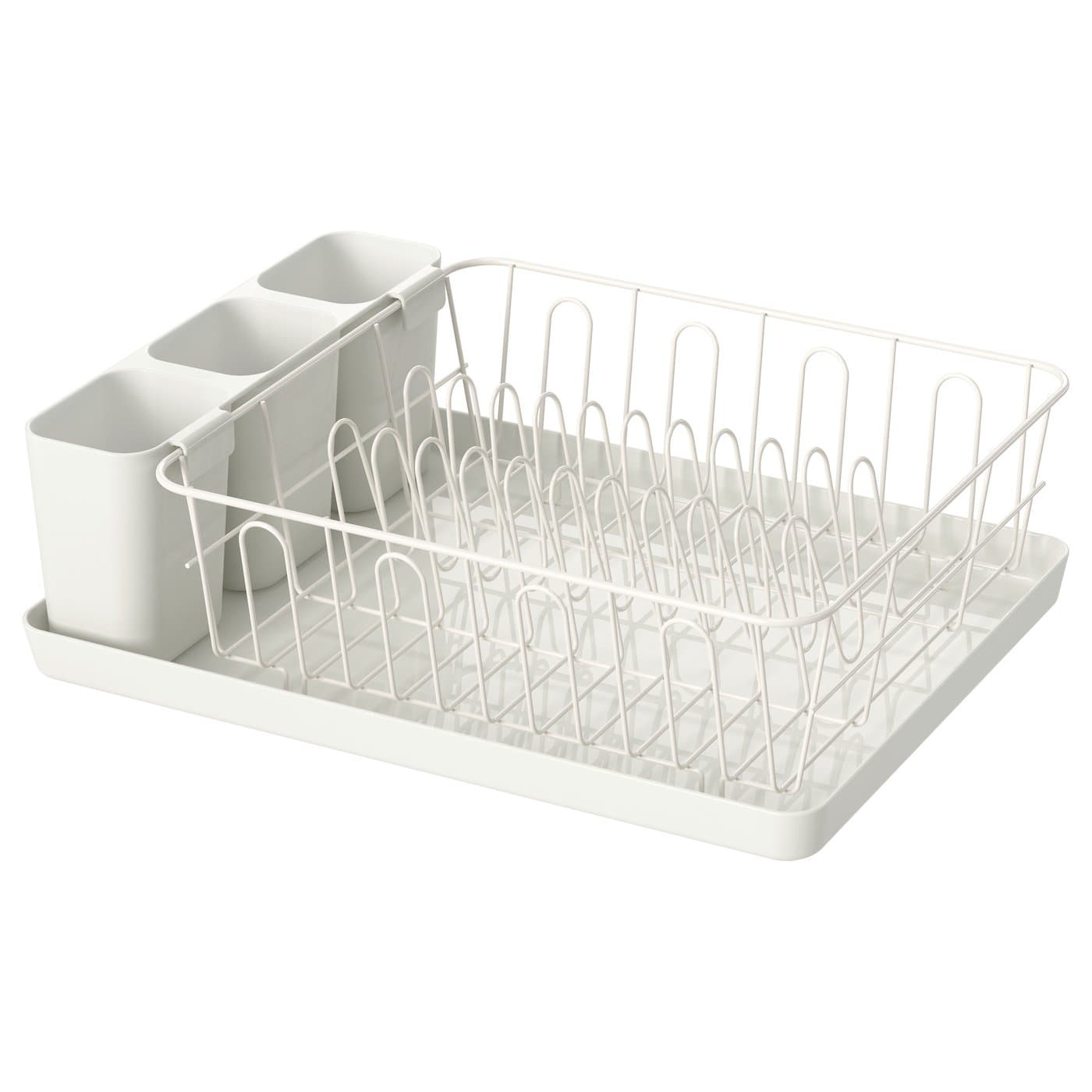 VARIERA Dish drainer - white 42x30 cm — image 1