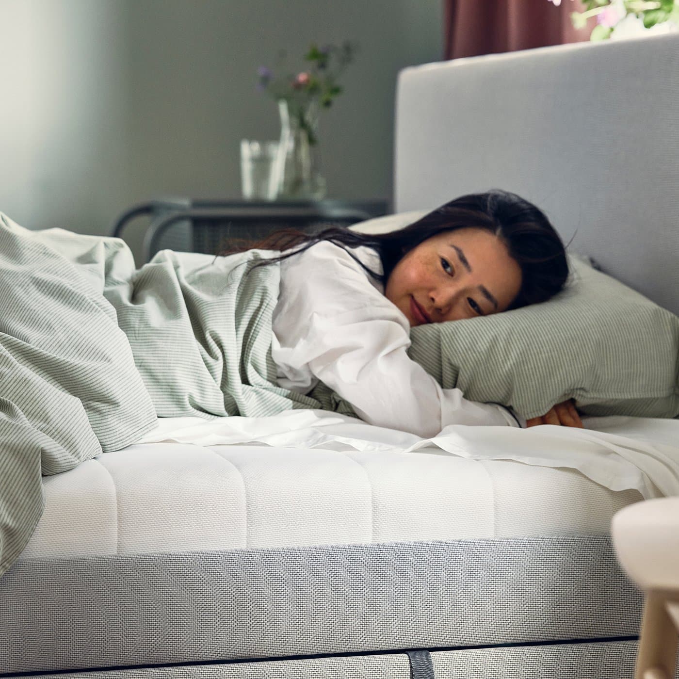 ÅFJÄLL Foam mattress - firm/white 90x200 cm — image 4