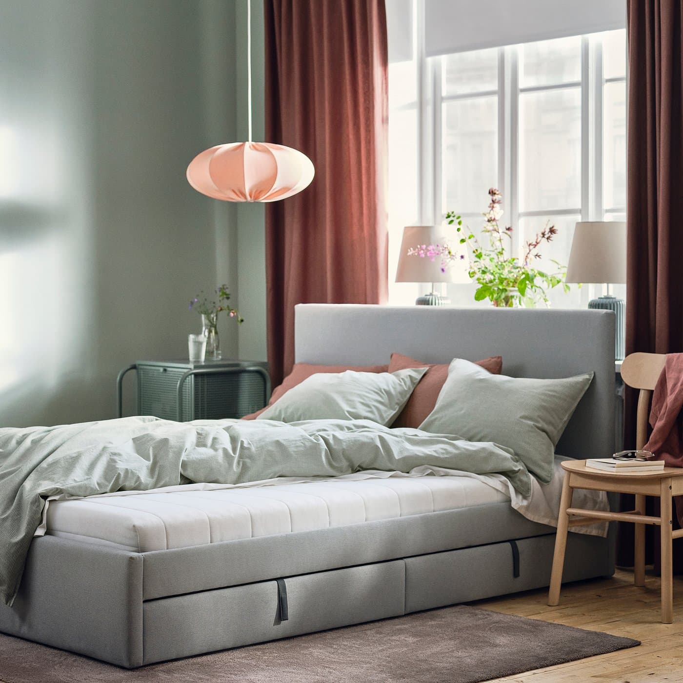 ÅFJÄLL Foam mattress - firm/white 90x200 cm — image 2