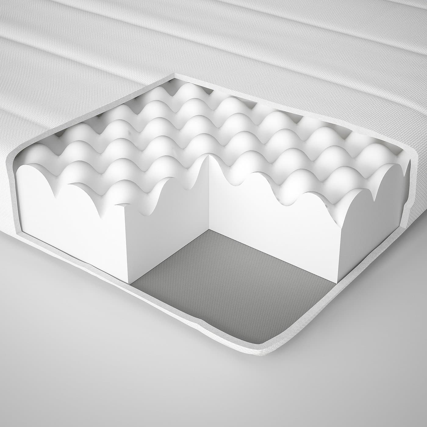 ÅFJÄLL Foam mattress - firm/white 90x200 cm — image 3