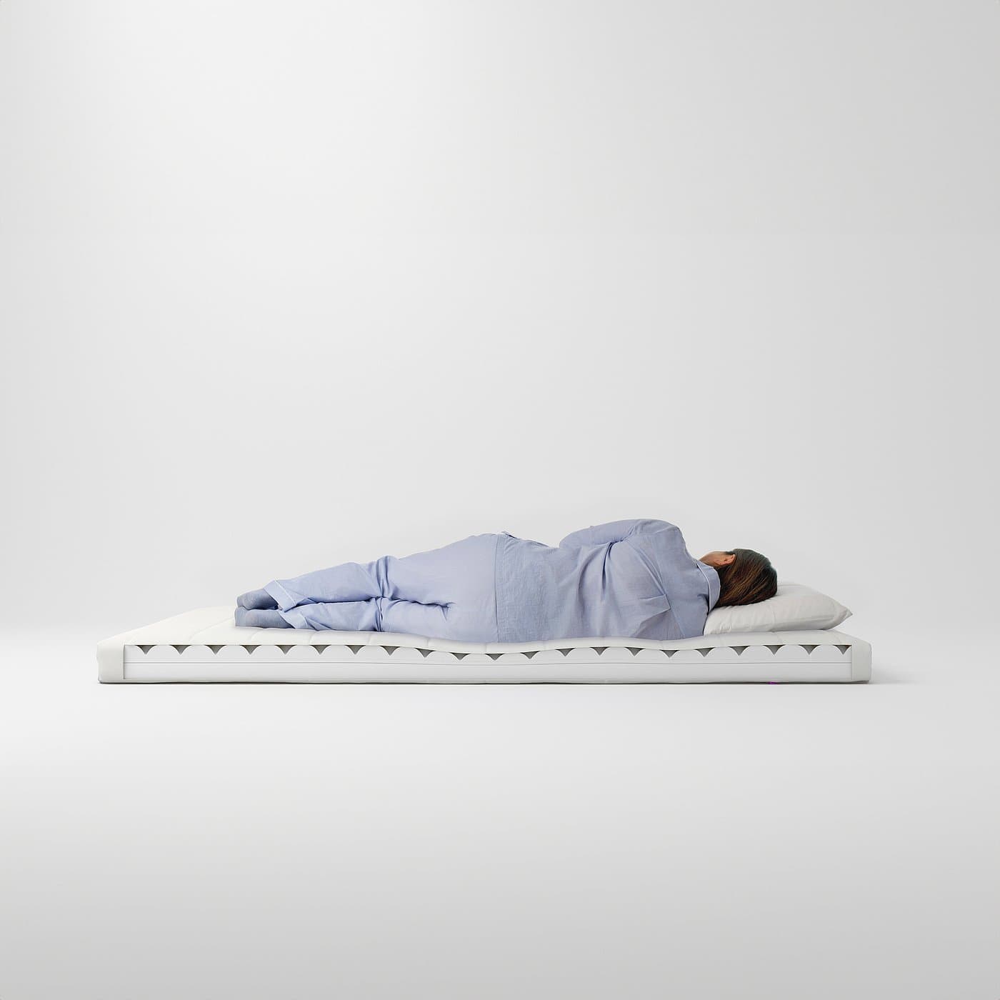ÅFJÄLL Foam mattress - firm/white 90x200 cm — image 5