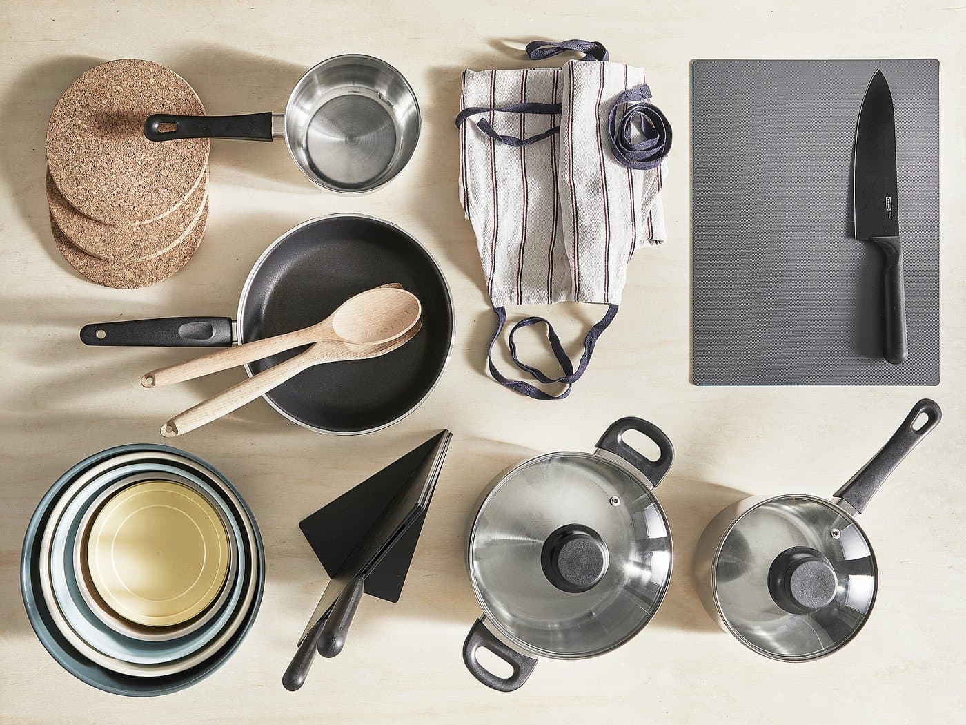 ANNONS 5-piece cookware set - glass/stainless steel — image 4