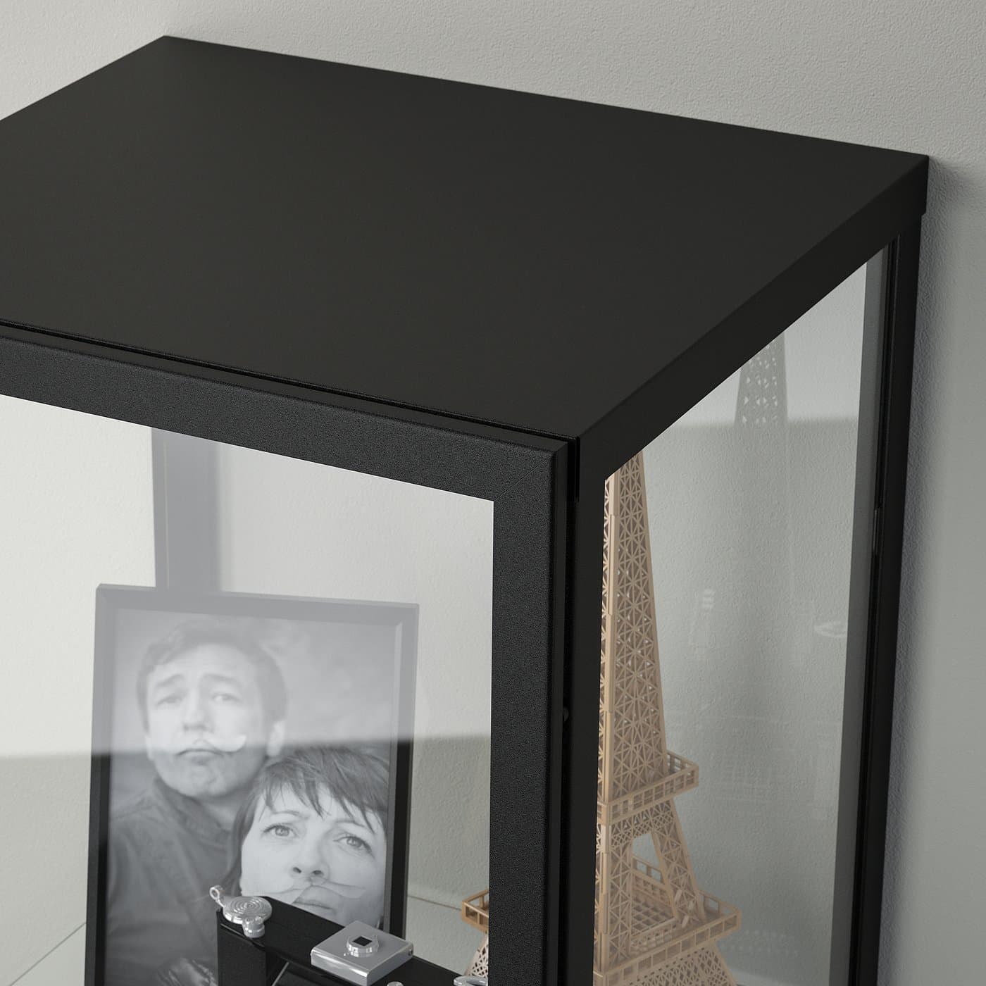 BLÅLIDEN Glass-door cabinet — image 10