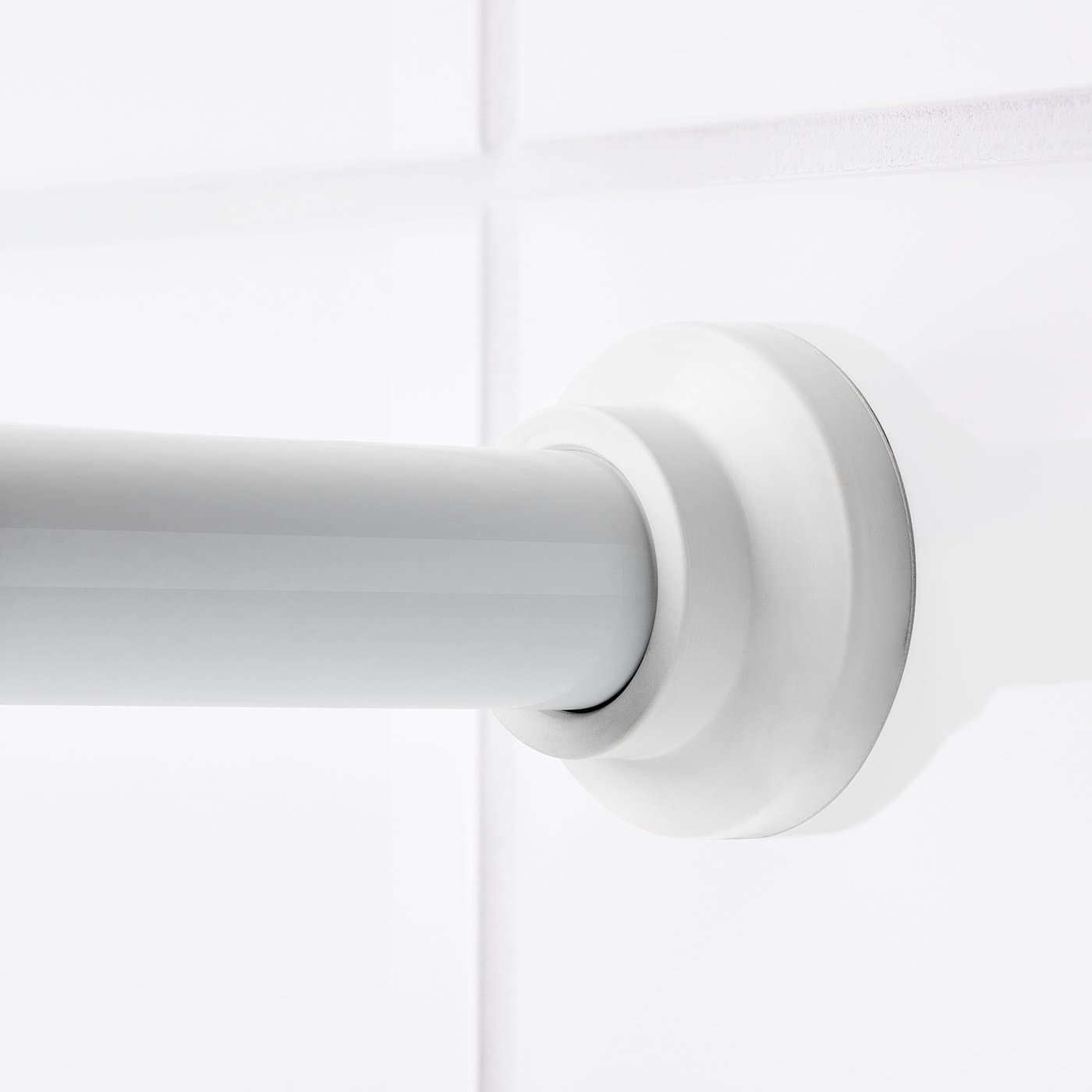 BOTAREN Shower curtain rod - white 70-120 cm — image 2