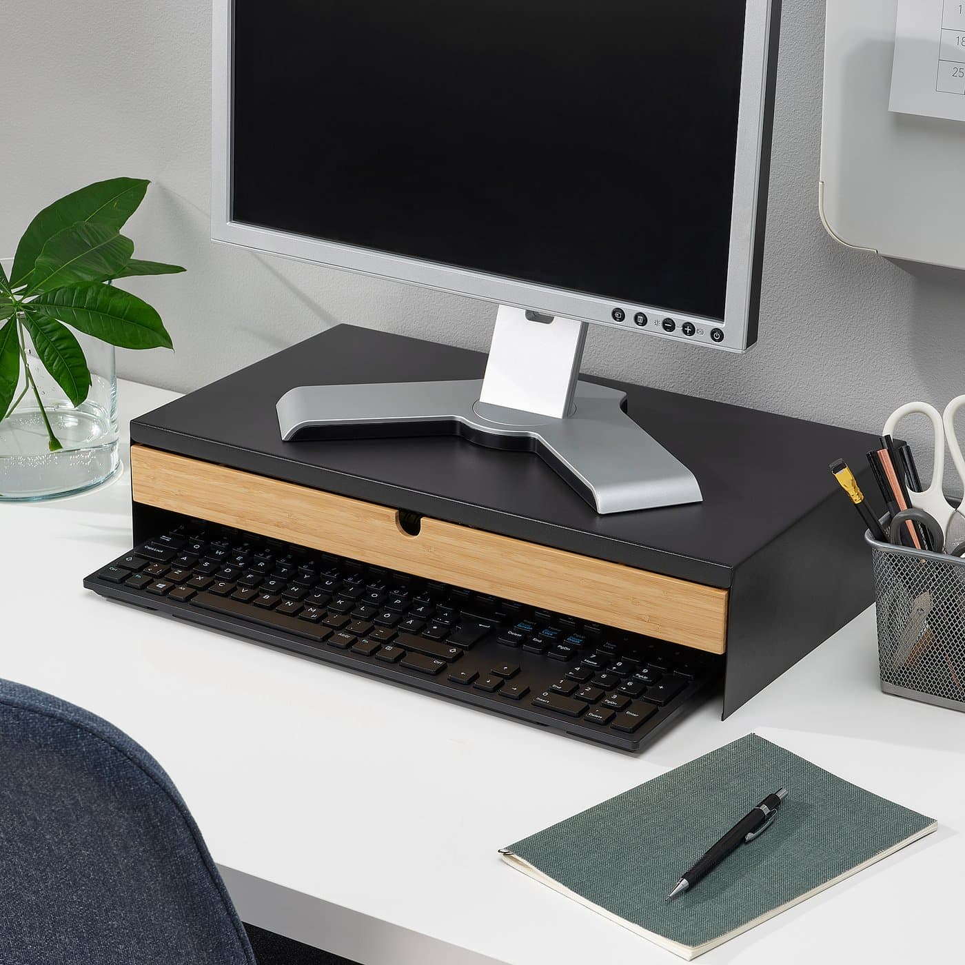 ELLOVEN Monitor stand with drawer — image 10