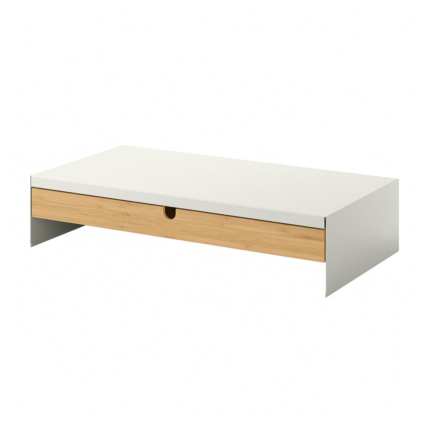 ELLOVEN Monitor stand with drawer — image 1