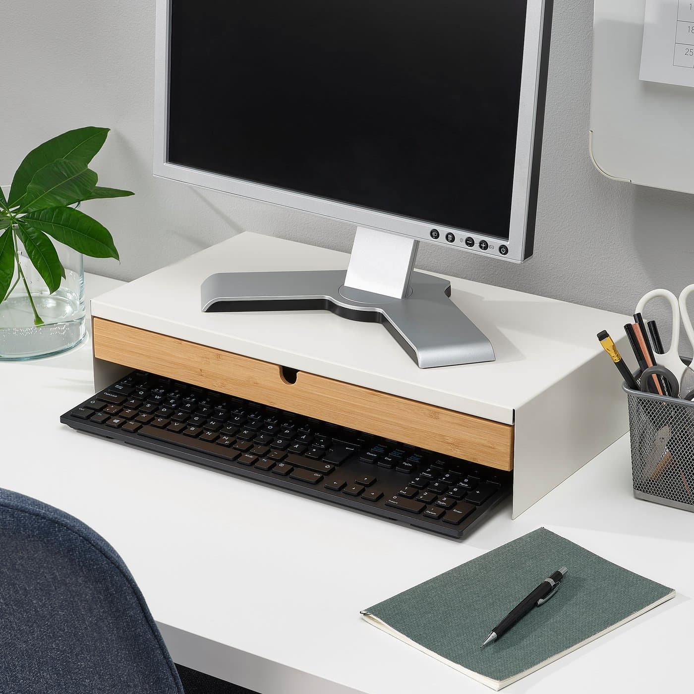 ELLOVEN Monitor stand with drawer — image 6