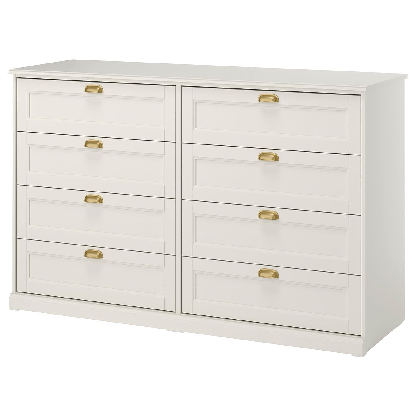 FÅGELFJÄLLET Chest Of 8 Drawers - Off-White 160x51x101 Cm — image 1