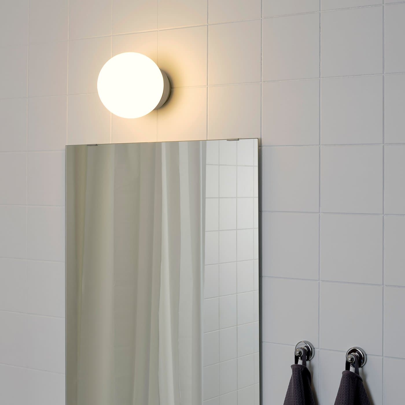 FRIHULT Ceiling/wall lamp - stainless steel colour — image 3