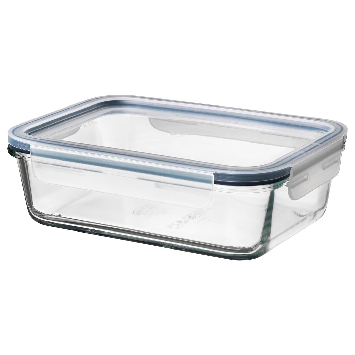 IKEA 365+ Food Container With Lid - Rectangular Glass/Plastic 1.0 L — image 1
