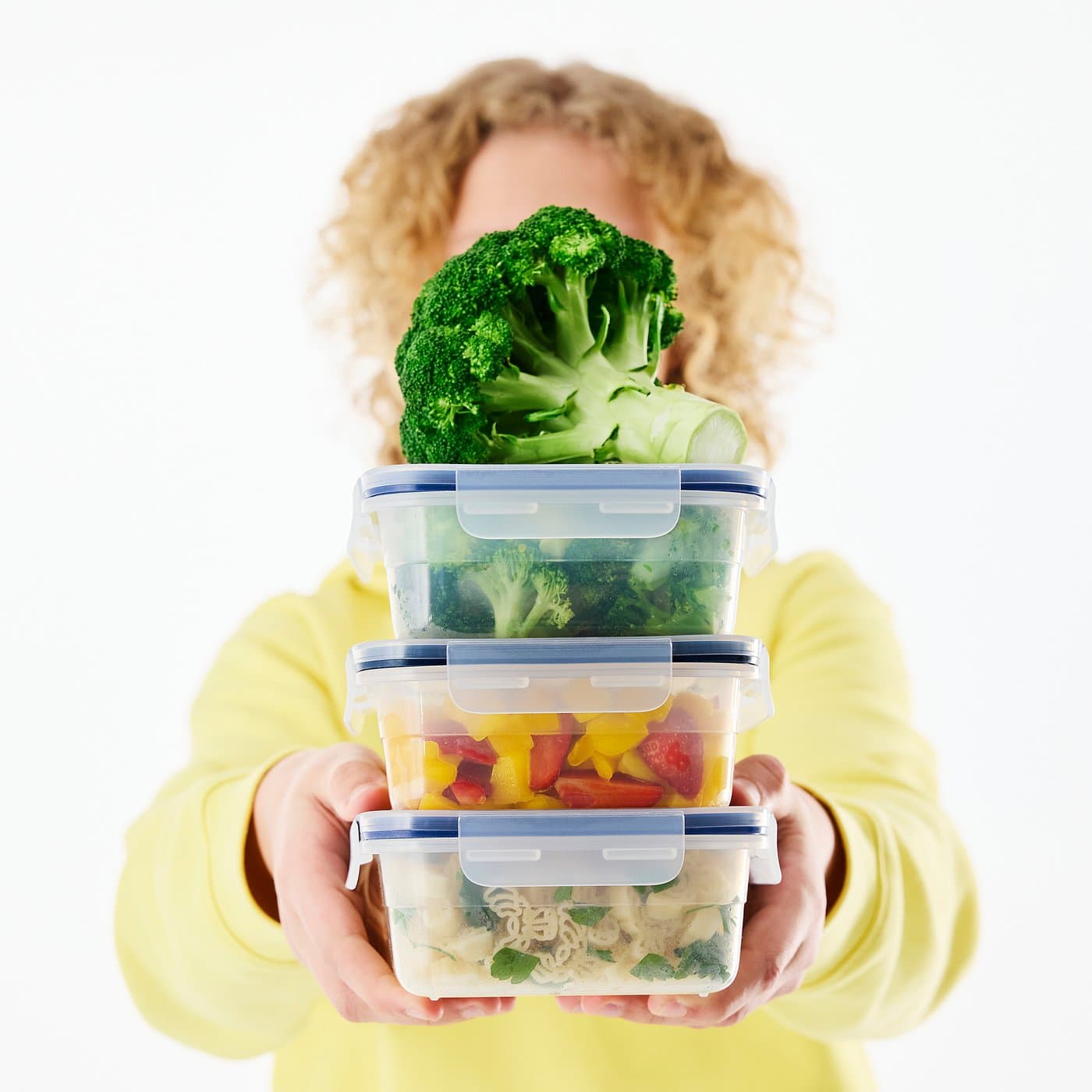 IKEA 365+ Food container with lid - rectangular/plastic 1.0 l — image 2