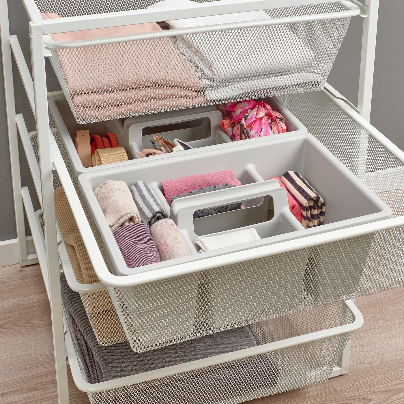 JONAXEL Storage combination - white 50x51x104 cm — image 7