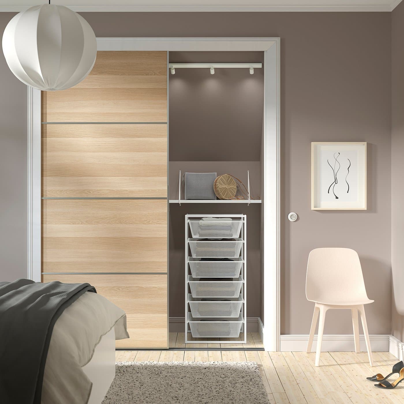 JONAXEL Storage combination - white 50x51x104 cm — image 5