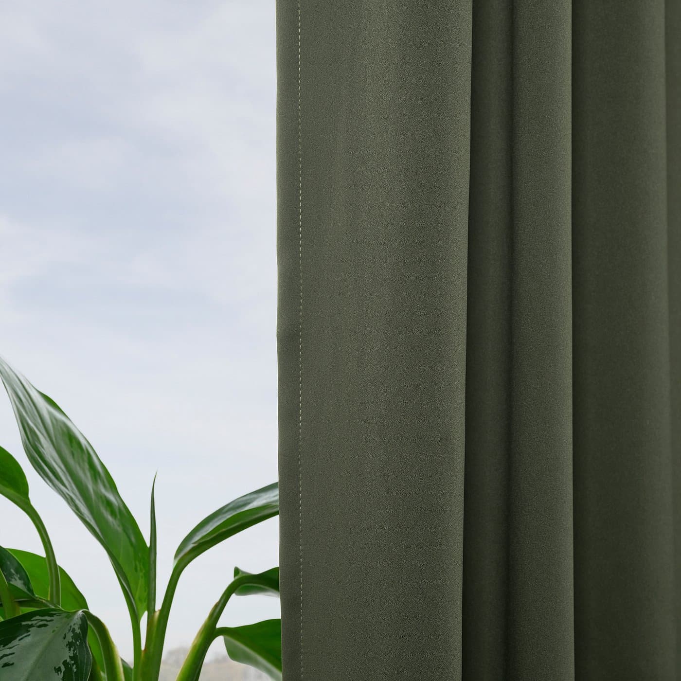 MAJGULL Block-out curtains, 1 pair — image 4