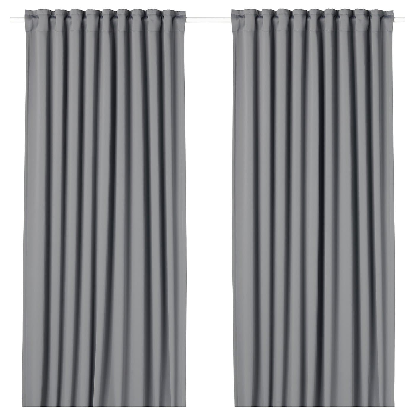 MAJGULL Block-out curtains, 1 pair — image 9