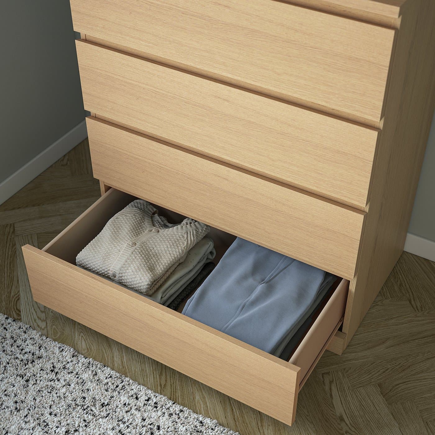 MALM Chest of 4 drawers — image 2
