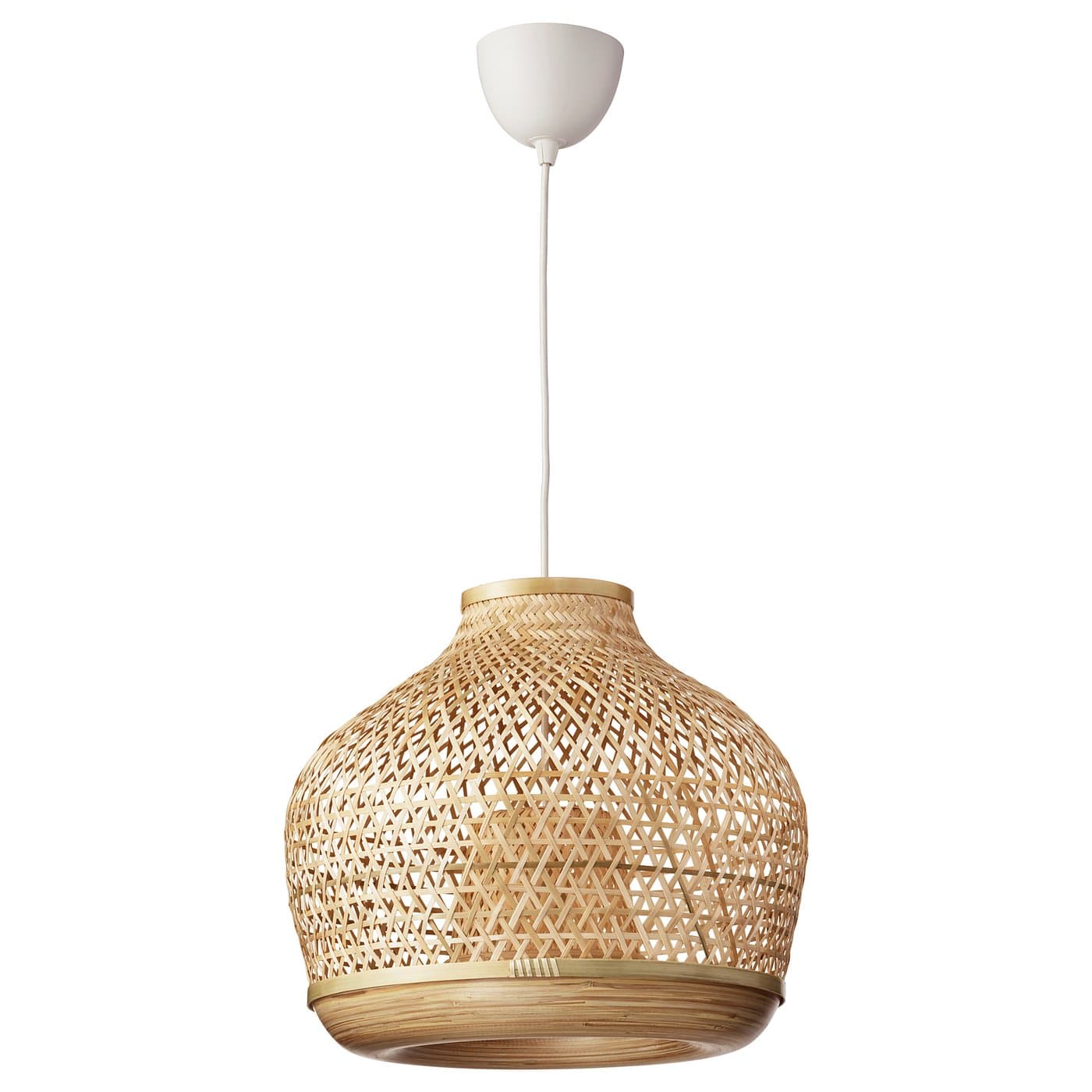 MISTERHULT Pendant lamp - bamboo/handmade 45 cm — image 1
