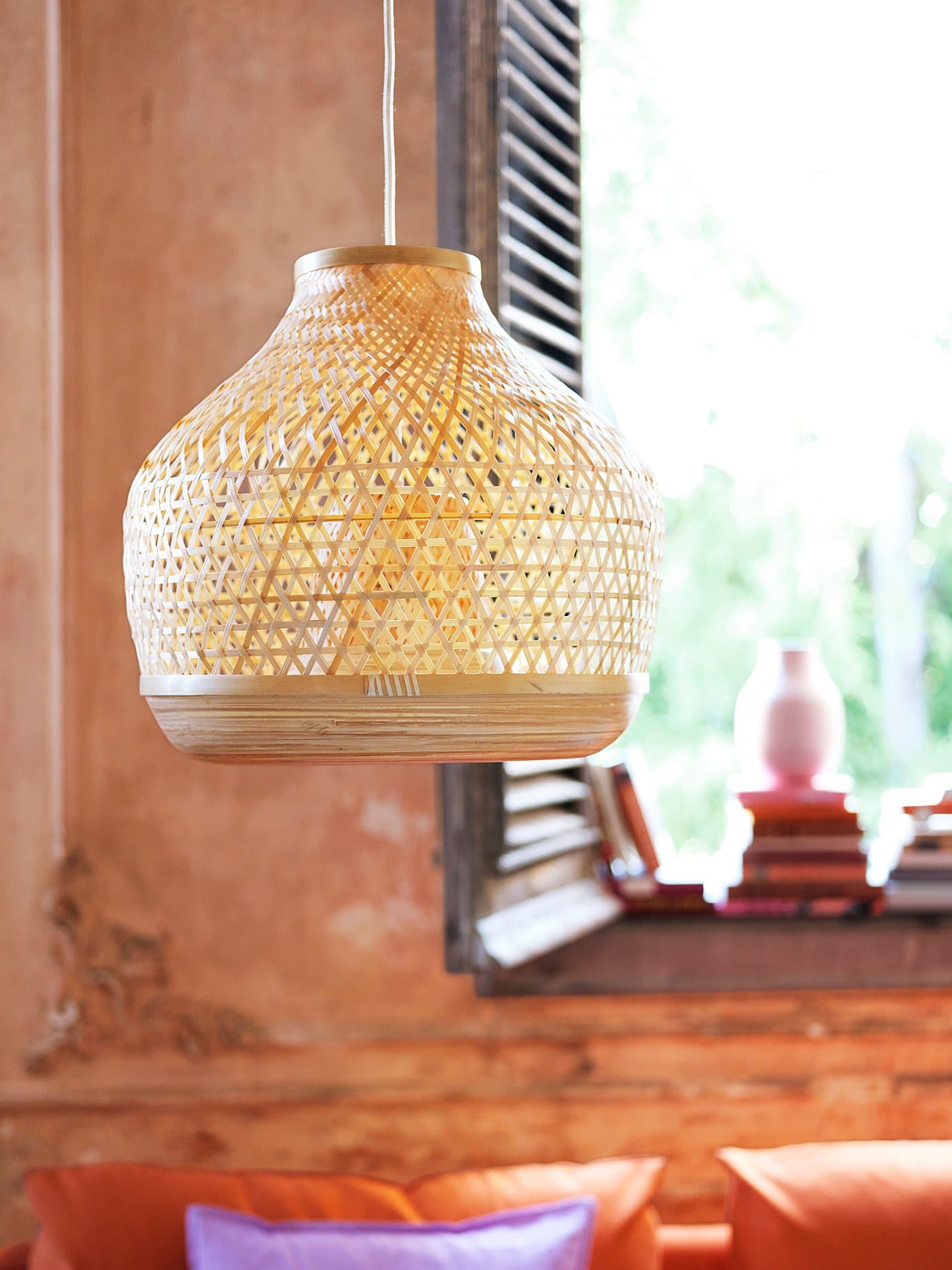 MISTERHULT Pendant lamp - bamboo/handmade 45 cm — image 8
