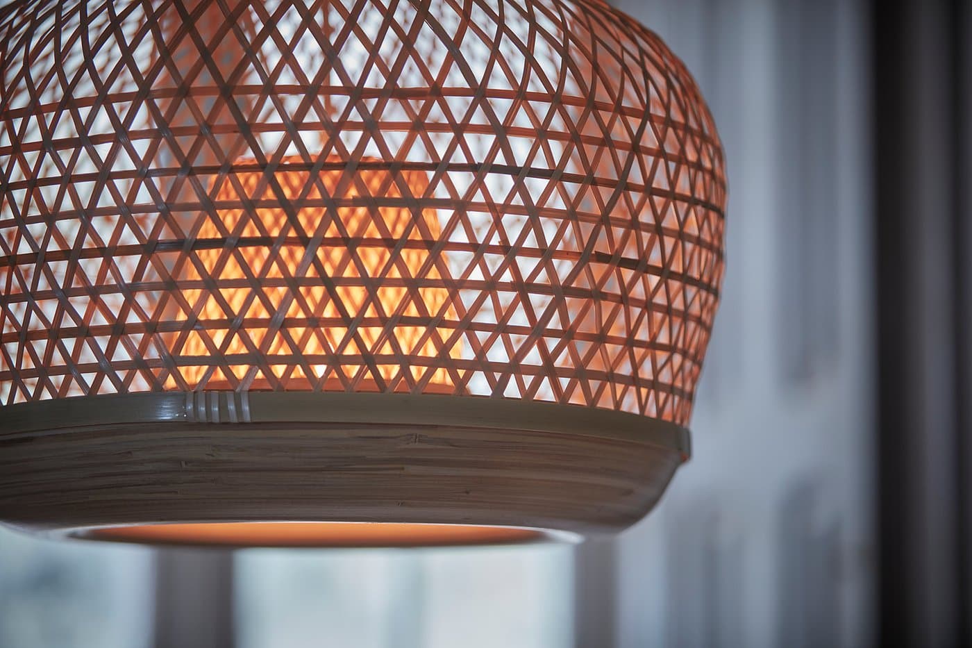 MISTERHULT Pendant lamp - bamboo/handmade 45 cm — image 7