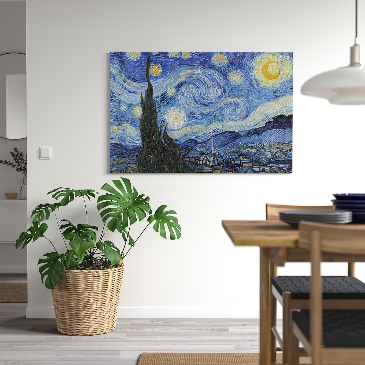 PJÄTTERYD Picture - The Starry Night, June 1889 118x78 cm — image 2