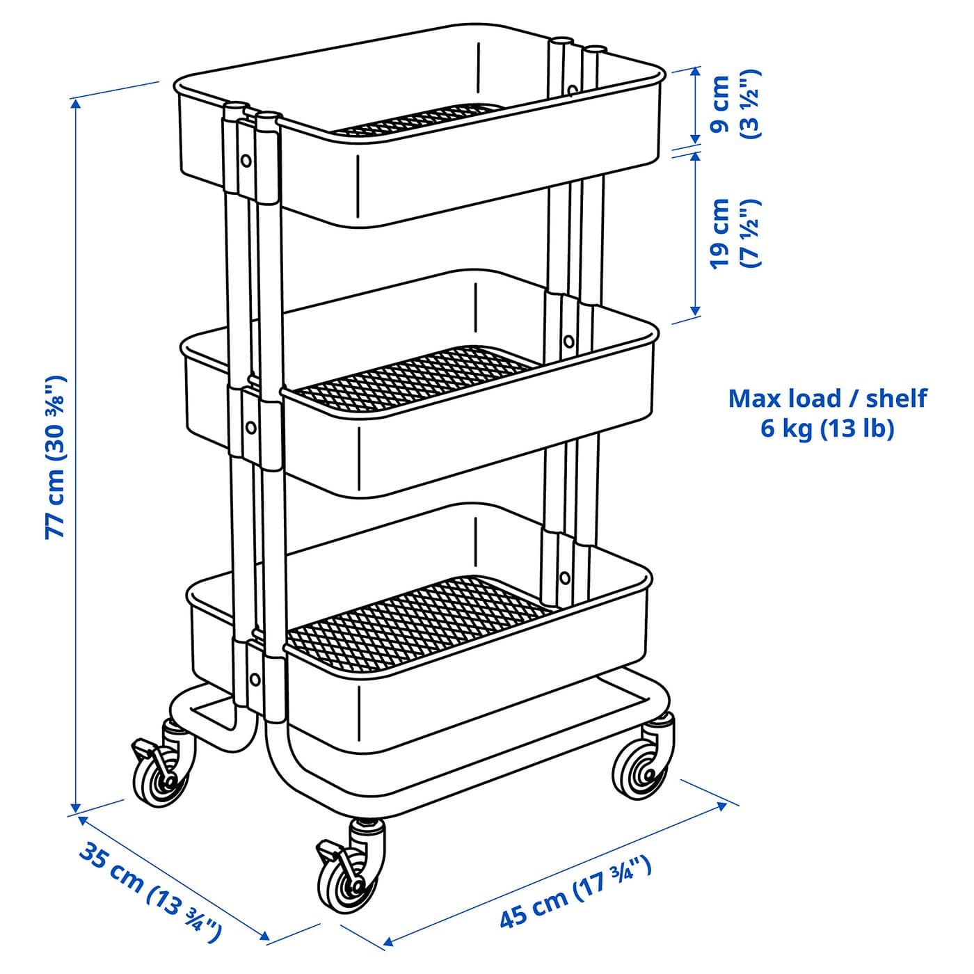 RÅSKOG Trolley — image 11