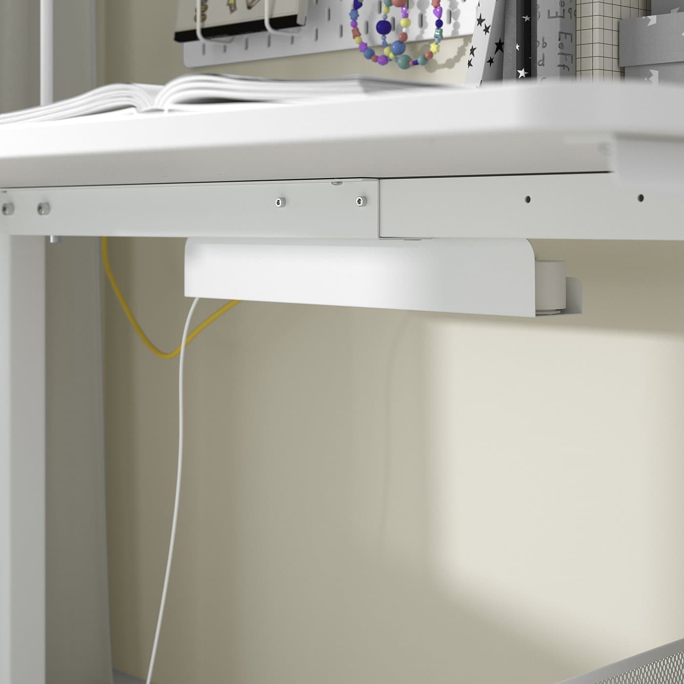 RELATERA Desk sit/stand - white 117x60 cm — image 7