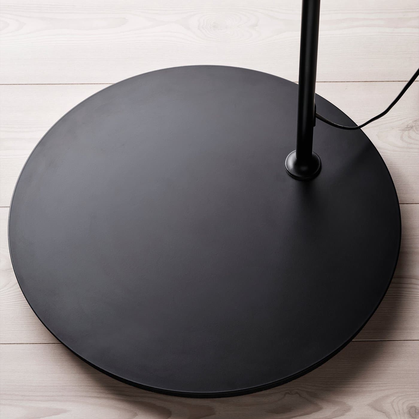 SKAFTET Floor lamp base, arched - black — image 8