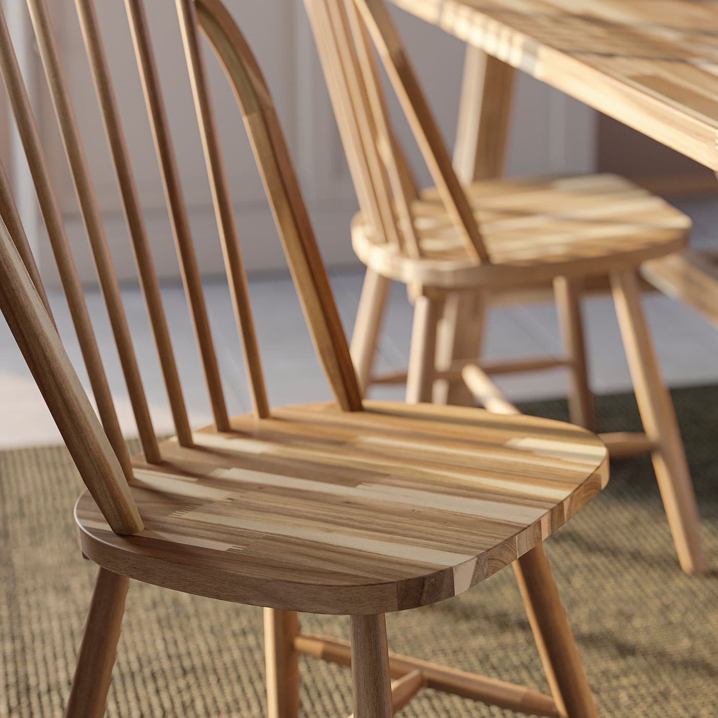 SKOGSTA Chair - acacia — image 4