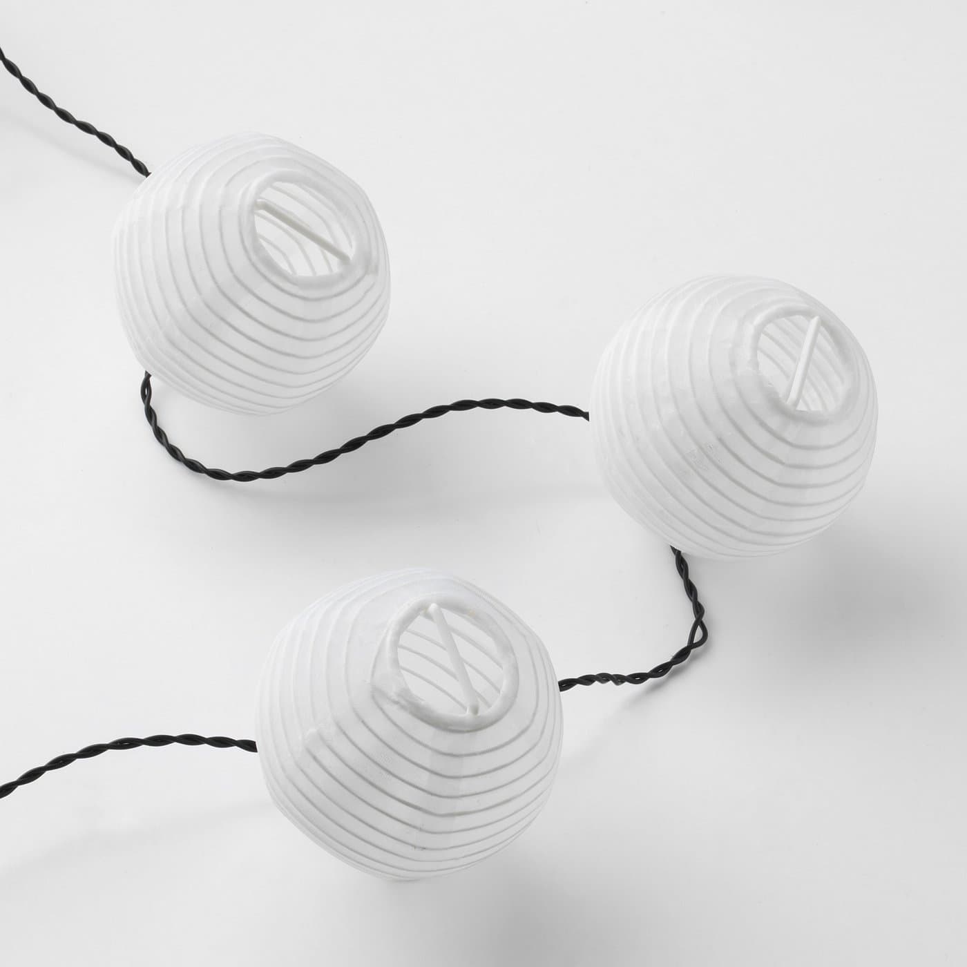 SOLARVET LED lighting chain with 24 lights - outdoor solar-powered/ball white — image 4